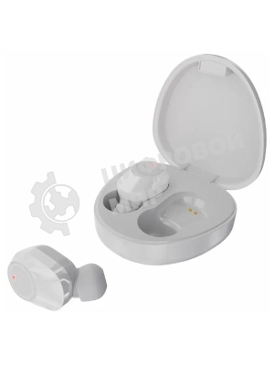 Наушники TWS More Choice BW07 белый, внутриканальные, Bluetooth, до 4 ч