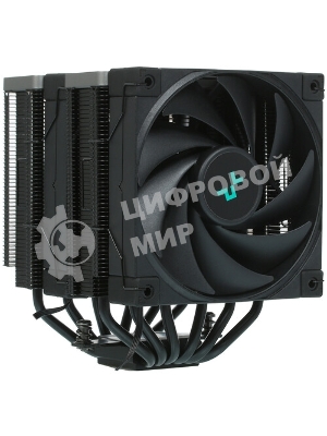 Кулер для процессора DEEPCOOL AK620 черный, 120 мм, алюминий/медь, 1850 об/мин, 28 дБ, 4 pin, 260 Вт, 162 мм
