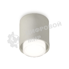 Светильник Ambrella Light XS7724015 SGR/FR серый песок/белый матовый MR16 GU5.3 (C7724, N7165)