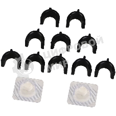 Комплект бушингов CET CET2490R для HP LJ Enterprise 600 M601/M602/M630 резинового вала (упак.:2шт)