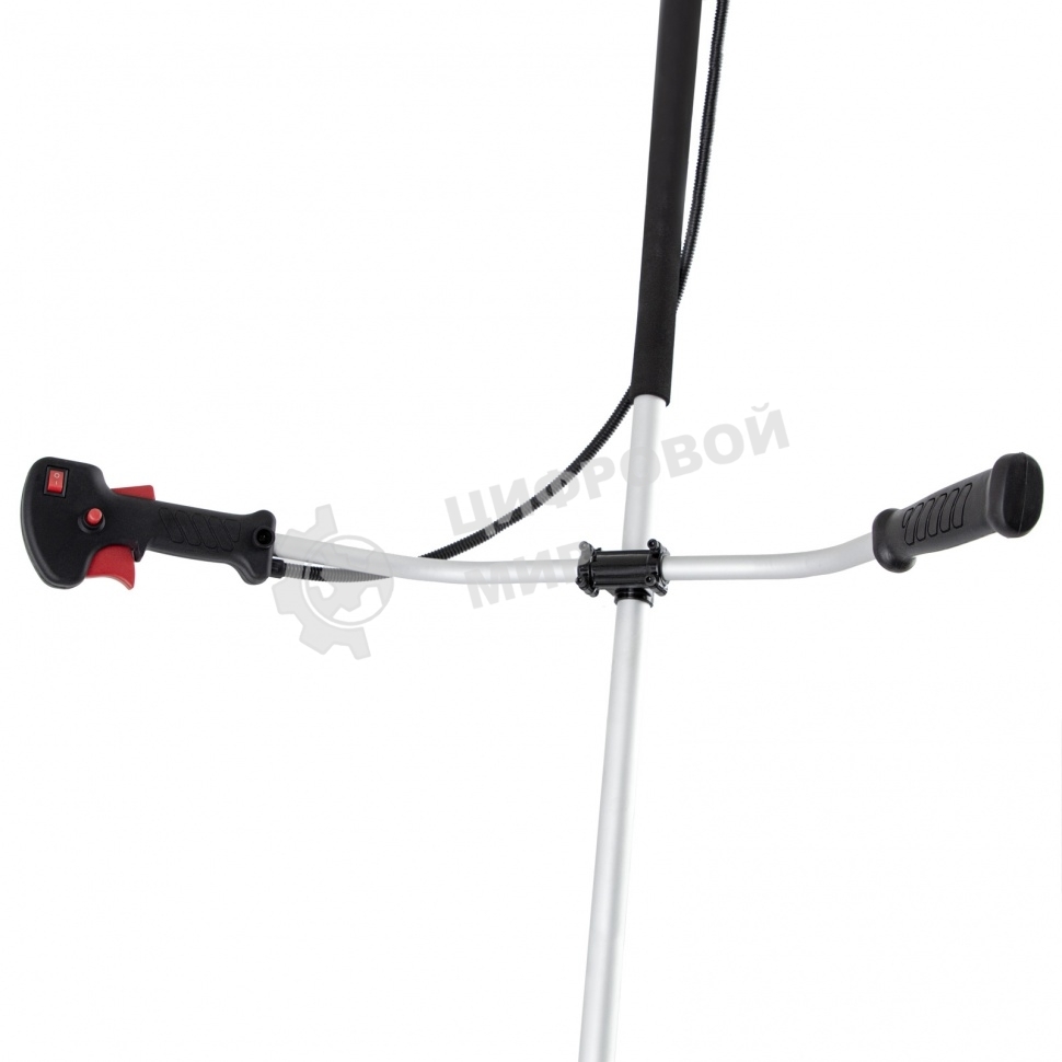 Триммер бензиновый Denzel DT 52 52см 3 3 лс. неразъемная штанга состоит из 2 частей