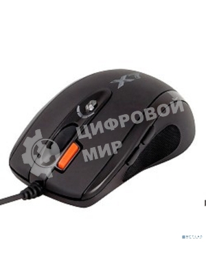 Мышь проводная A4Tech X-710MK черный, 2000 dpi, USB, кнопки - 7