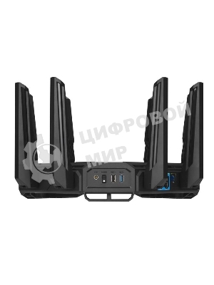 Маршрутизатор ASUS GT-BE19000, черный/красный, 90IG0850-MO9A0V