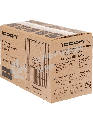 Источник бесперебойного питания Ippon Innova TbE 1000 900Вт 1000ВА черный