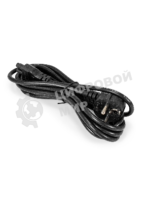 Кабель питания ноутбуков ExeGate Special PC5-3S (Евровилка Schuko->C5, 3*0.5мм2, CCA, черный, 3м)
