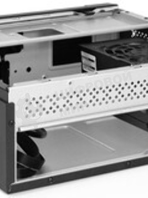 Компьютерный корпус Desktop ExeGate FL-102-TPS400 (mini-ITX, БП TPS400 с вент. 8см, 2*USB + 1*USB 3.0, аудио, черный)