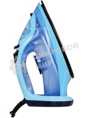 Утюг Panasonic NI-M343VTW синий, 30 г/мин, 135 г/мин, 300 мл
