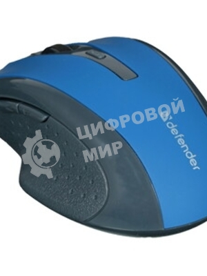 Мышь беспроводная Defender Accura MM-665 черный, 1600 dpi, радиоканал, USB, кнопки - 6