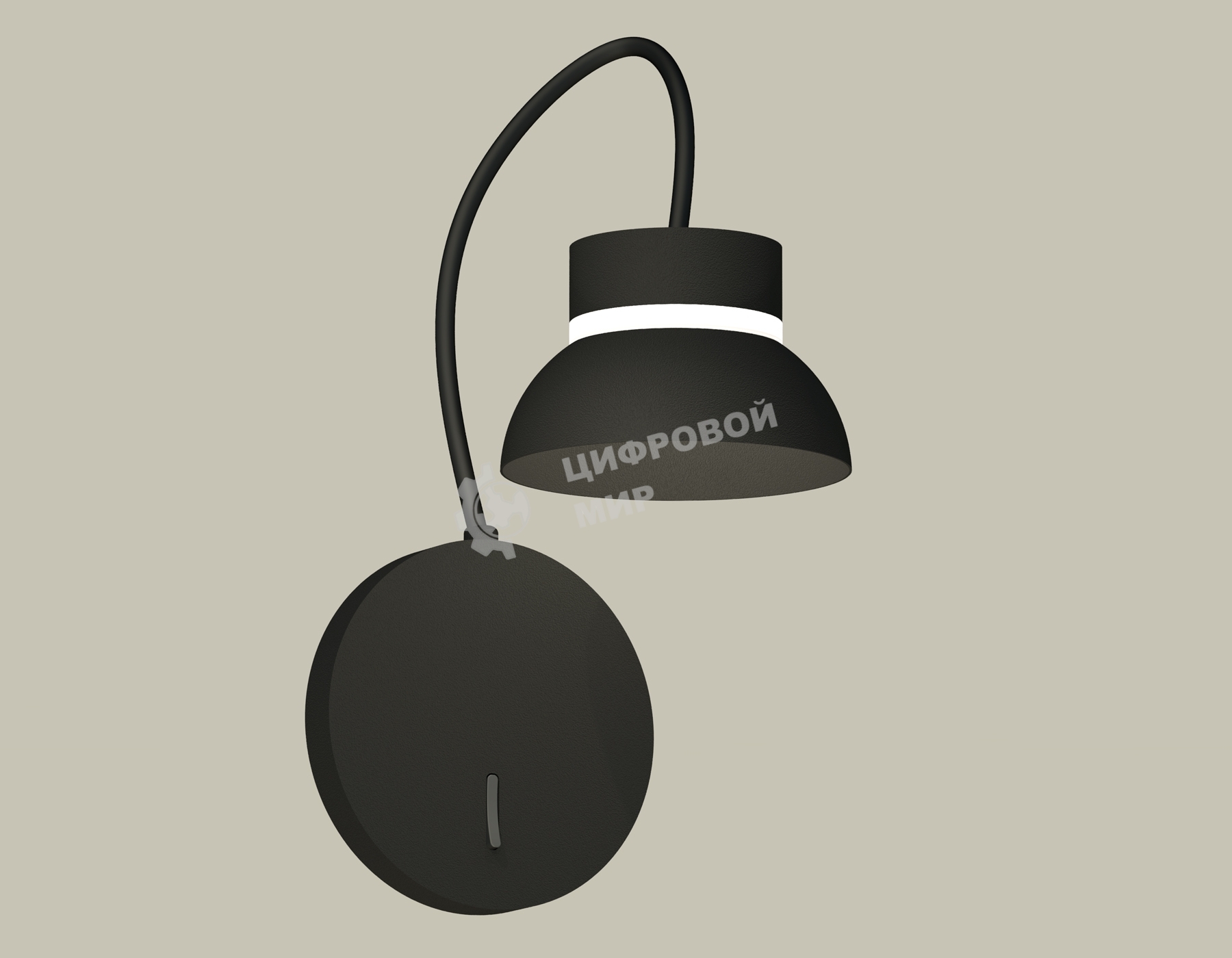 Светильник Ambrella light XB9596100 SBK/FR черный песок/белый матовый GX53 (C9596, N8141)