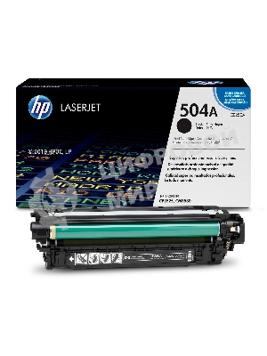 Картридж лазерный HP CE250A черный для CLJ CM3530/CP3525 5000 стр.