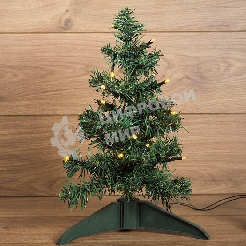 Елочка Neon-night высота 30 см, питание от USB, зеленая