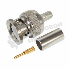 Разъем Rexant штекер BNC RG-6 обжим