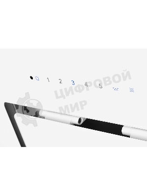 Вытяжка Kuppersberg F 660 W, ширина 60 см, отвод/рециркуляция, 900 м3/час, сенсорное управление, таймер, 5 скоростей, галогенное освещение 2х20 Вт, металлические жироулавливающие фильтры, угольный фильтр KF-СM (опция), 42-47 дБ, цвет белое стекло SCHOTT