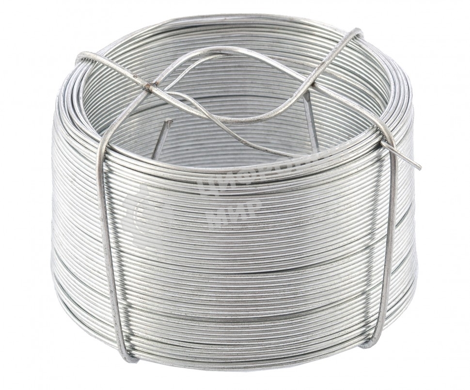 Проволока стальная Сибртех, оцинкованная 0,9 мм, длина 50 м