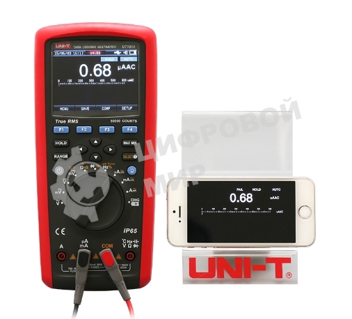 Промышленный цифровой мультиметр UNI-T UT181A с записью изменений