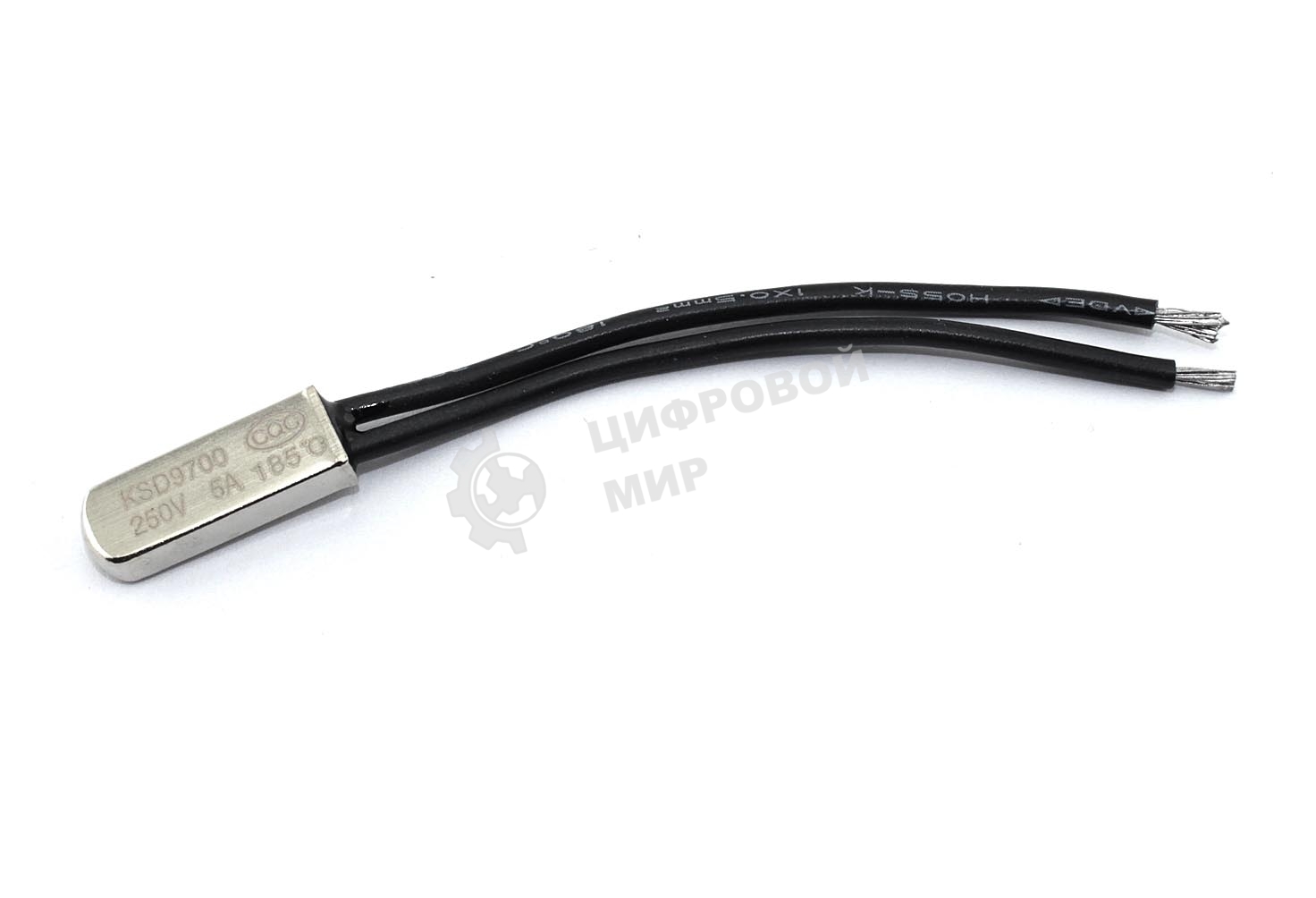 Термостат биметаллический KSD9700 5А/185 С нормально замкнутый