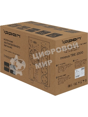 Источник бесперебойного питания Ippon Innova TbE 2000 1800Вт 2000ВА черный
