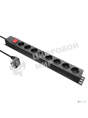 Блок распределения питания NTSS NTSS-PDU-DA2034 гор.размещ. 8x базовые 16A Schuko 2м