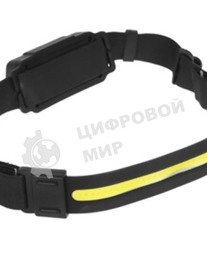 Налобный фонарь RITTER 56204 1 LED COB 7Вт/1200мА·ч/300Лм/IP44 черный