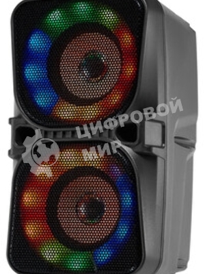Портативная колонка Digma D-PS1505 черный 20 Вт 2.0 BT 10м 1200mAh
