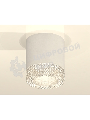 Светильник Ambrella Light XS7401020 SWH/CL белый песок/прозрачный MR16 GU5.3 (C7401, N7191)