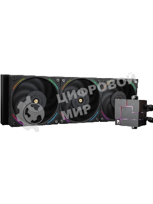 Система жидкостного охлаждения Thermalright Core Matrix 360 черный, 360 мм, 3x120 мм, 2150 об/мин, 27 дБ, 4 pin PWM, ARGB
