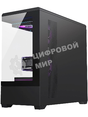 Корпус Bloody CC-128-BK, Midi-Tower, чёрный