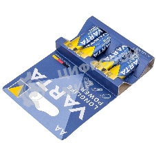 Батарейка Varta LONGLIFE POWER (HIGH ENERGY) LR6 AA BL4 Alkaline 1.5V (4906) (4/80/400) (4 шт.)