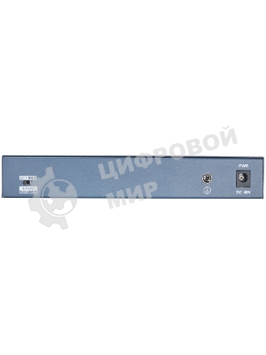 Коммутатор Hikvision DS-3E0109P-E(C), 8×100 Мбит/с PoE + 1×100 Мбит/с, неуправляемый