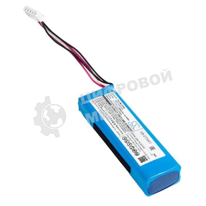 Аккумуляторная батарея CameronSino CS-JML330SL для JBL Charge 3 3.7V 6000mAh 22.20Wh