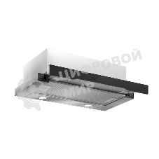 Вытяжка телескопическая Elikor IG6514MB серебристый/черный, 60 см, 400 куб. м/ч, 55 дБ