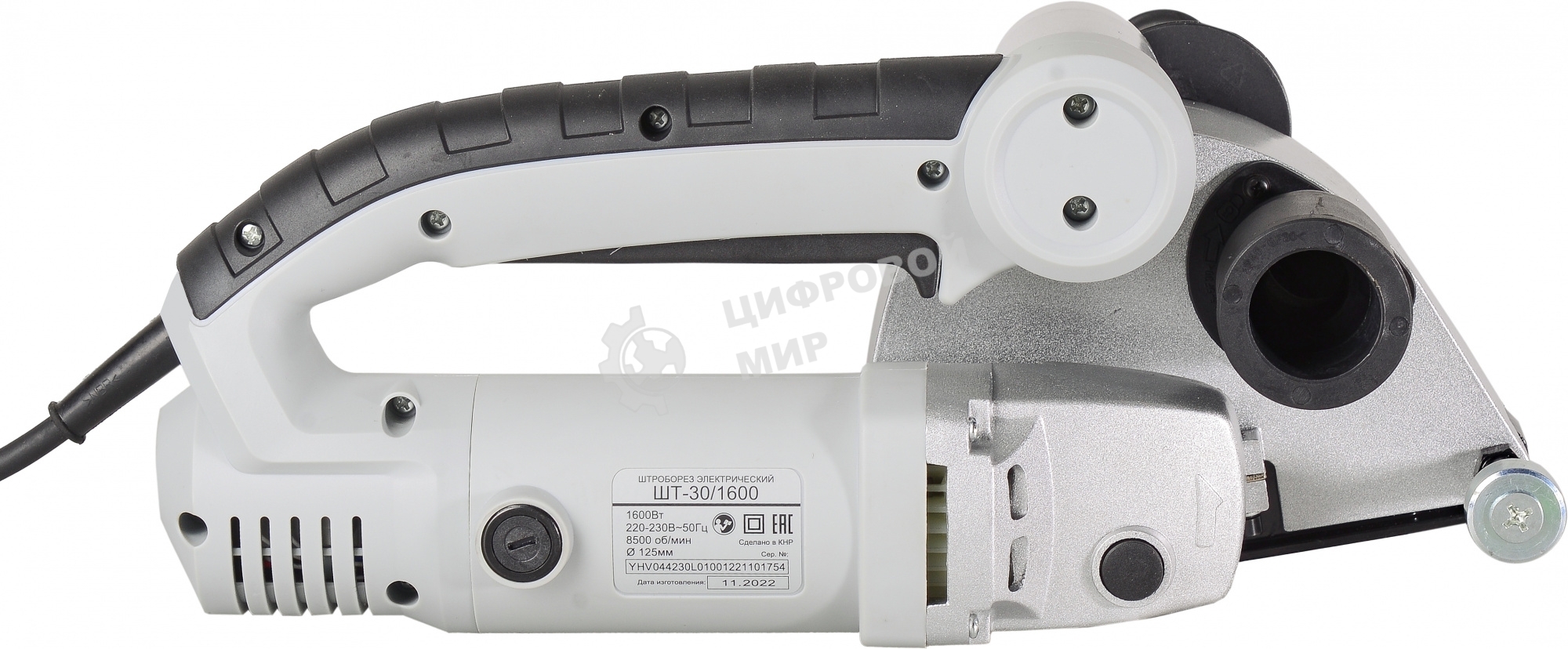 Штроборез Ресанта ШТ-30/1600 8500об/мин 1600W серый/черный