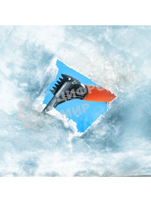 Щетка-сметка для снега со скребком, поворотная голова, 510 мм Stels