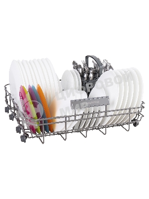 Посудомоечная машина Maunfeld MWF12S, белый, 59.8 см, 12 компл., 52 дБ, класс A+