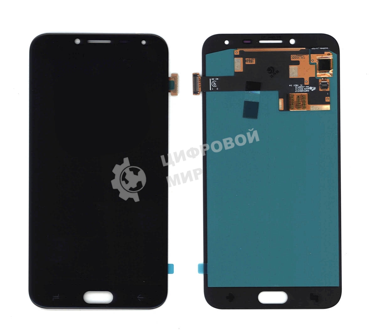 Дисплей для Samsung Galaxy J4 2018 SM-J400F в сборе с тачскрином (OLED) черный