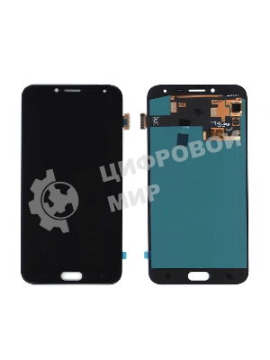 Дисплей для Samsung Galaxy J4 2018 SM-J400F в сборе с тачскрином (OLED) черный