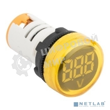 Индикатор значения напряжения ED16-22VD жел. PROxima EKF ed16-22vd-y