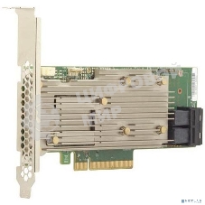Контроллер LSI HBA 9460-8i SGL, 8-port int., 12Gb/s, SAS/SATA/PCIe (NVMe), RAID 0/1/5/6/10/50/60, Cache 2Gb DDR4, PCIe 3.1