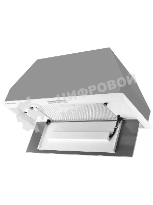 Вытяжка встраиваемая Kuppersberg Intro 70 белый, 70 см, 1000 куб. м/ч, 43 дБ