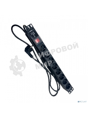 Блок распределения питания NTSS NTSS-PDU-DA2034 гор.размещ. 8x базовые 16A Schuko 2м