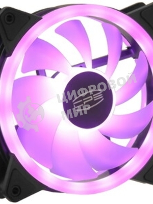 Вентилятор для корпуса PCCooler F3 T120 ARGb белый, 120 мм, 1800 об/мин, 21.6 дБ, 4 pin