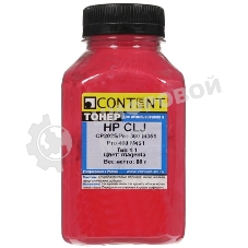 Тонер Content для HP CLJ CP2025/Pro 300 M351/Pro 400 M451, Тип 1.2, Bk, 100 г, банка