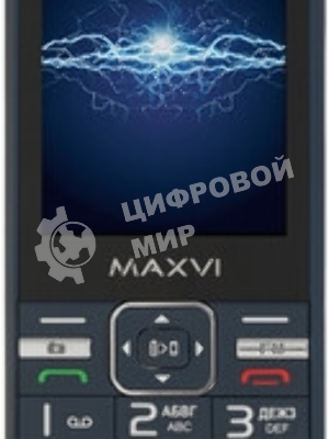 Мобильный телефон Maxvi P3 синий