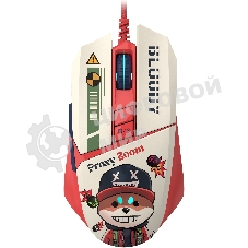 Мышь проводная A4Tech Bloody W63 Max Proxy Boom бежевый/красный, 12000 dpi, USB, кнопки - 9 Мышь проводная A4Tech Bloody W63 Max Proxy Boom бежевый/красный, 12000 dpi, USB, кнопки - 9