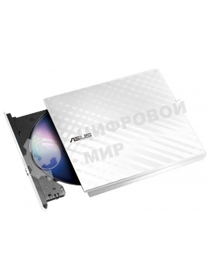 Оптический привод внешний DVD-RW Asus SDRW-08D2S-U белый USB внешний RTL