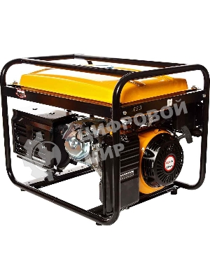 Генератор бензиновый RedVerg RD-G5500. 13,0л.с; 389куб.см; GM188F; запуск- ручной; бак- 25л,5,0кВт, макс.- 5,5кВт; 220В;