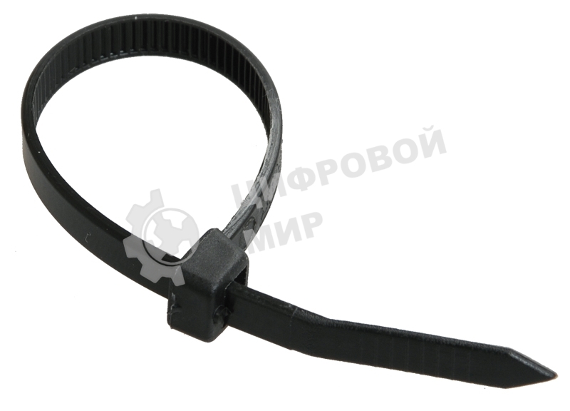 Хомут кабельный 7.6х400 нейл. черный (уп. 100 шт) ИЭК UHH32-D076-400-100