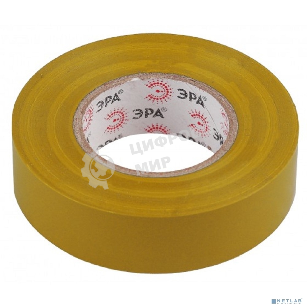 ПВХ-изолента ЭРА 19ммх20м желтая