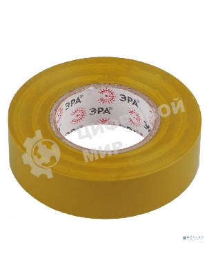 ПВХ-изолента ЭРА 19ммх20м желтая