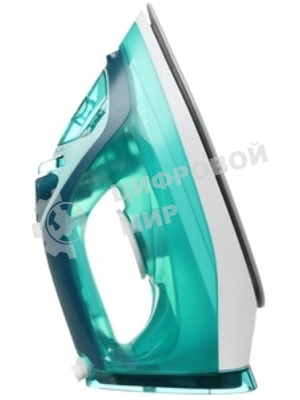 Утюг Philips DST3030/70 бирюзовый, 2400 Вт, 40 г/мин, 180 г/мин, 300 мл
